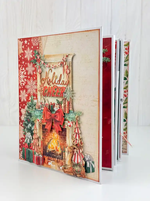 SANTA'S WINTER VILLAGE ALBUM KIT BY NIKKI SHER