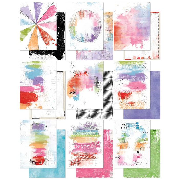 Spectrum Gardenia Collection Pack 6"X8" - Painted Foundations