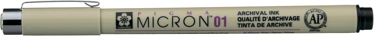 Pigma Micron Pen 01 0.25mm - Black