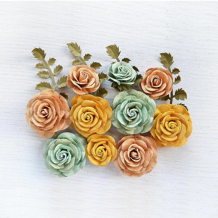 Whitney Paper Flowers - Sunshine And Lemonade