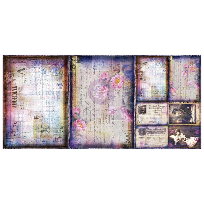 FINNABAIR A3 DECOUPAGE FIBER PAPER SET – ARCHIVIST’S DREAMS