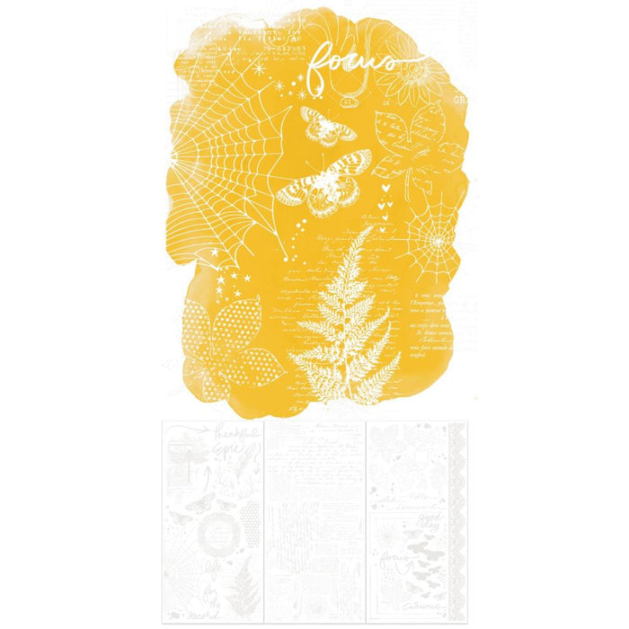 Irresistible Focus Rub-On Transfer Set