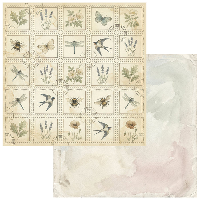The Quiet Observer Paper – Painted Wings