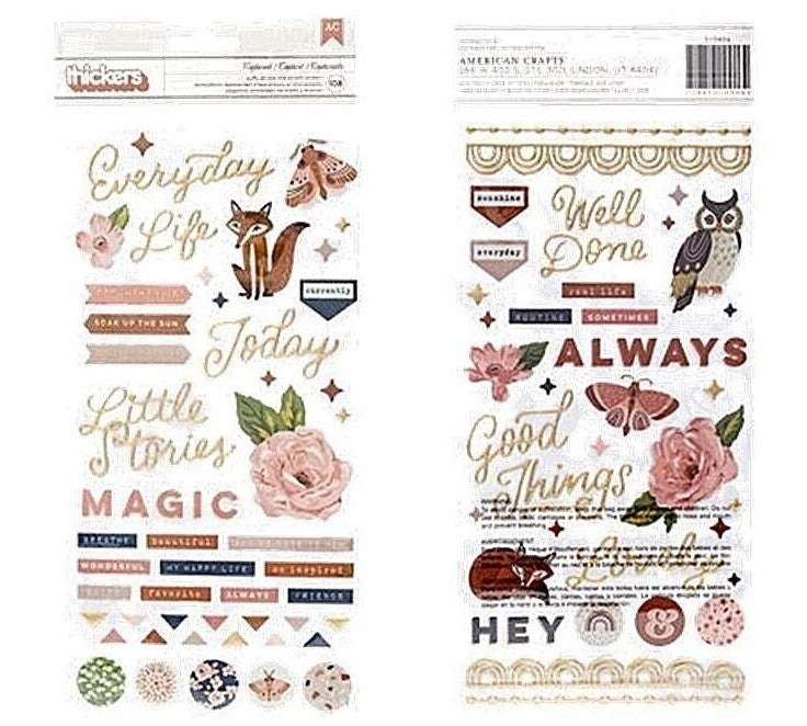 Captured Thickers Stickers