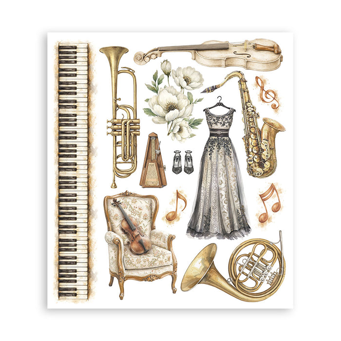 Symphony Rub-On Kit 8"x9"