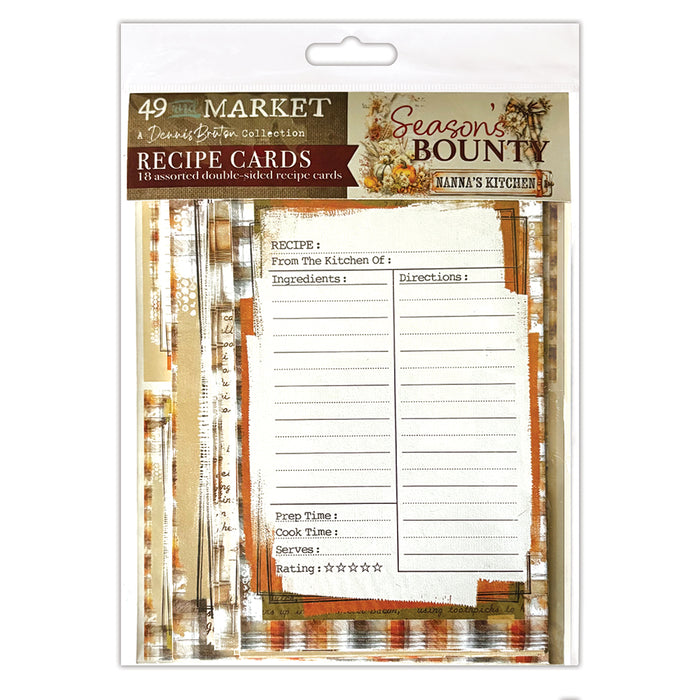 Season’s Bounty Recipe Cards