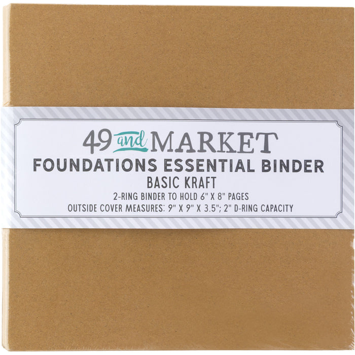 Foundations Essential Binder Basic Kraft