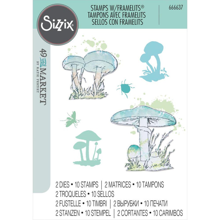 Framelits Die & Stamp Set - Mushrooms