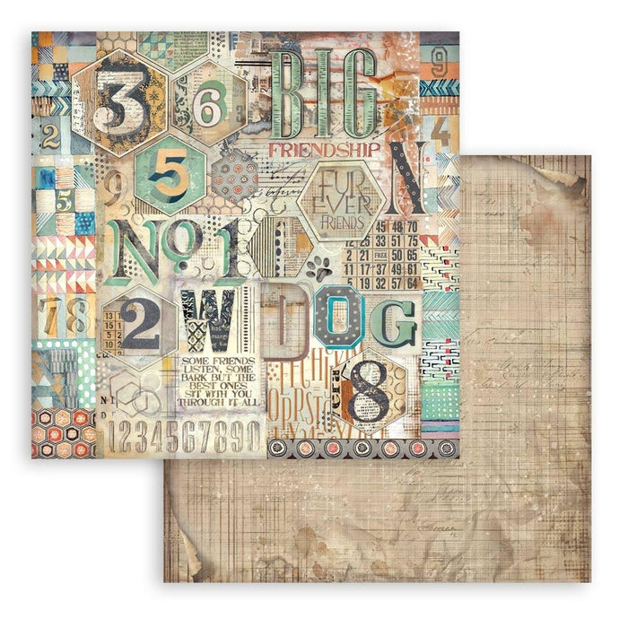 Furry Friends Pad 8"X8"