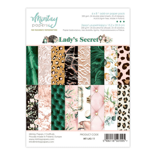 LADY'S SECRET 6 X 8 ADD-ON PAPER PAD
