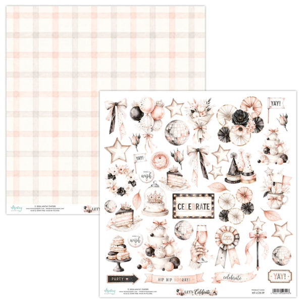 LET'S CELEBRATE 12 X 12 ELEMENTS PAPER