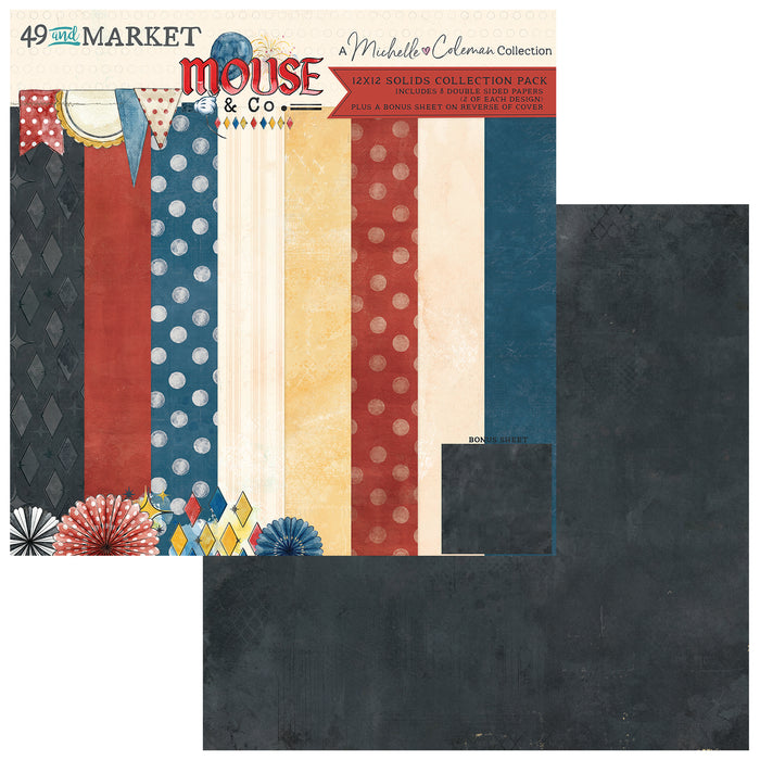 Mouse & Co. – 12 x 12 Solids Collection Pack