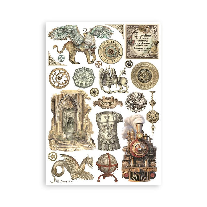 Sir Vagabond In Fantasy World Washi pad