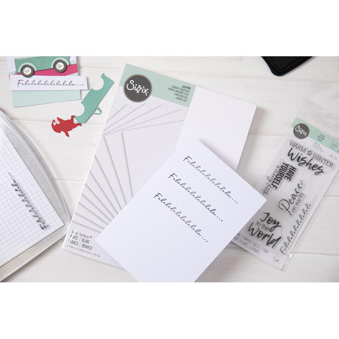 Surfacez Smooth Cardstock - White