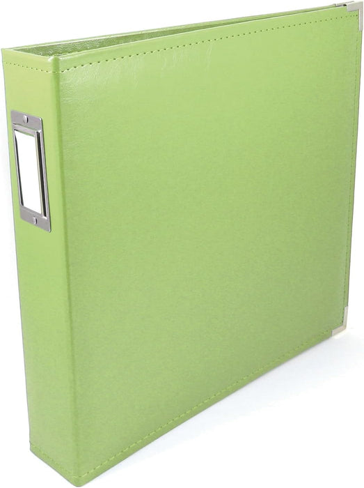 We R Classic Leather 3-Ring Binder 12"X12" - Available in 22 colours