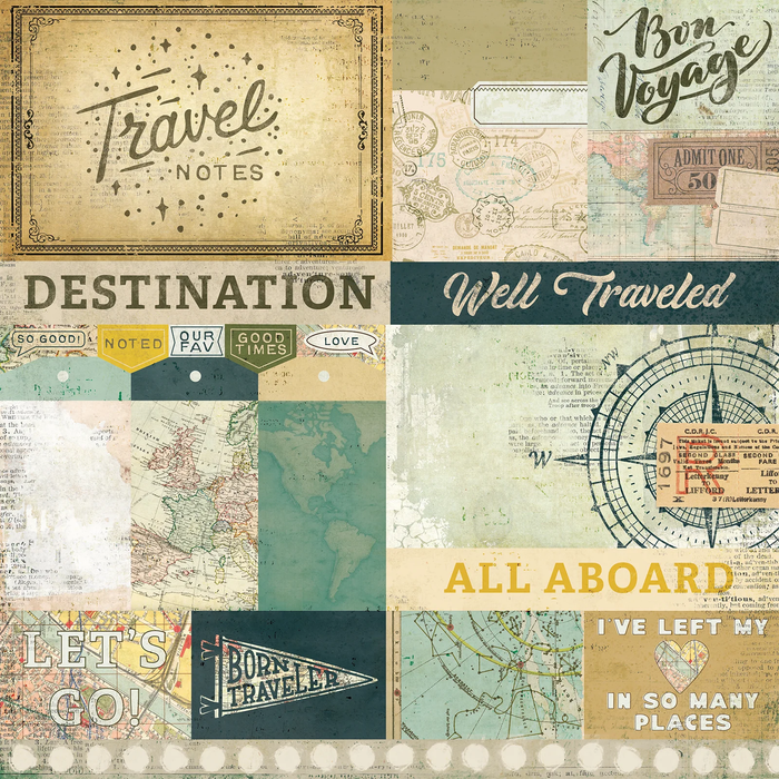 Travel Diaries Paper – All Aboard