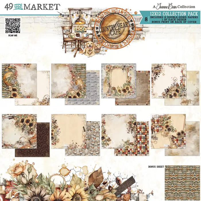Country Heart Cafe – 12 x 12 Collection Pack