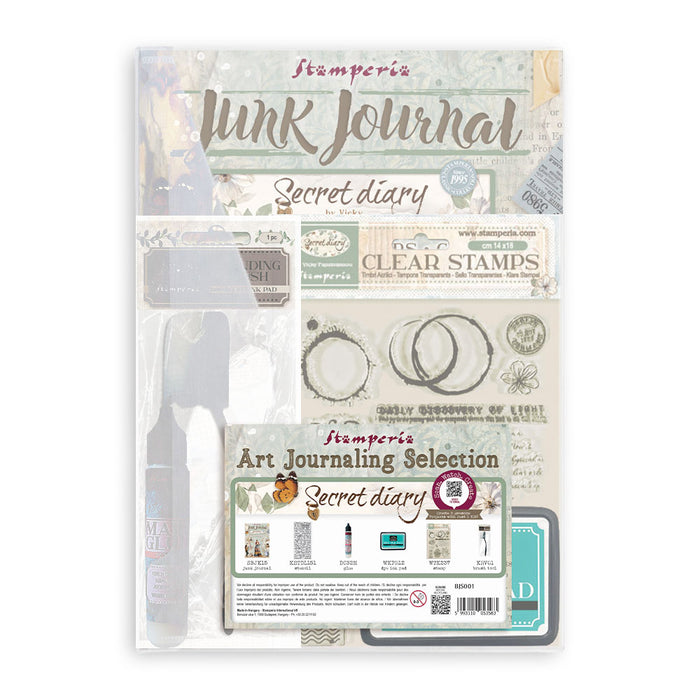 Art Journaling Selection - Secret Diary