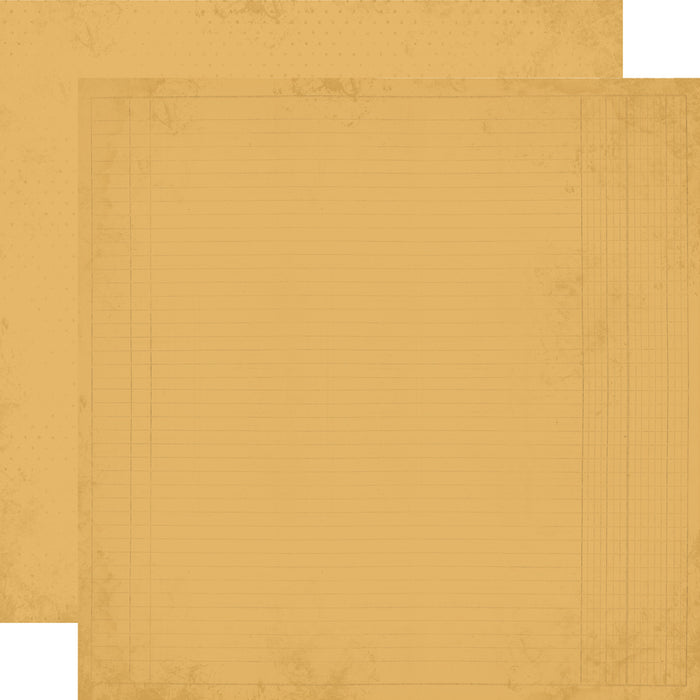 Simple Vintage Junk Drawer Paper - Marigold