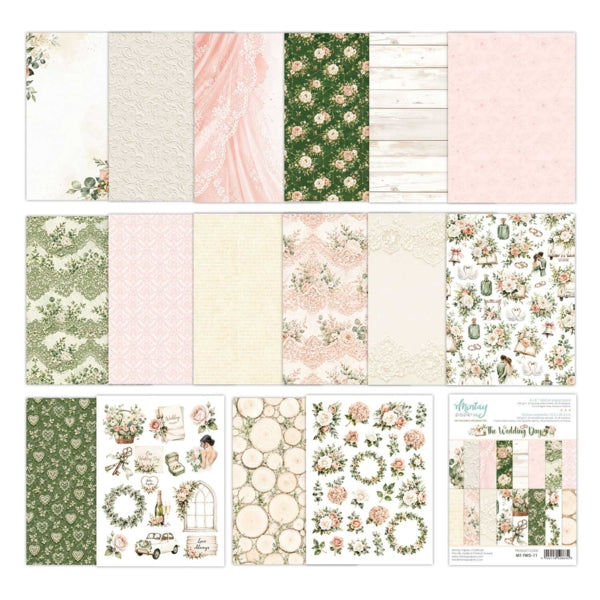 THE WEDDING DAY 6 X 8 ADD-ON PAPER SET
