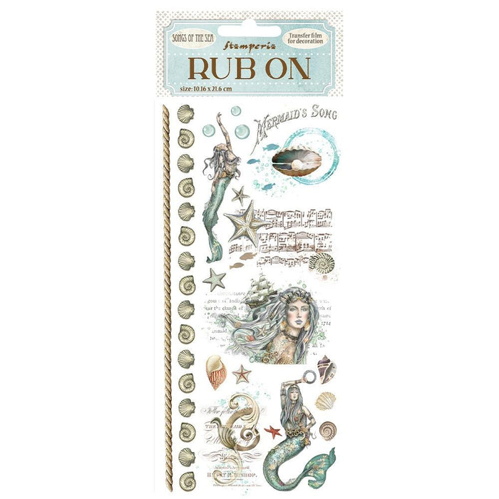 Rub-Ons - Mermaid