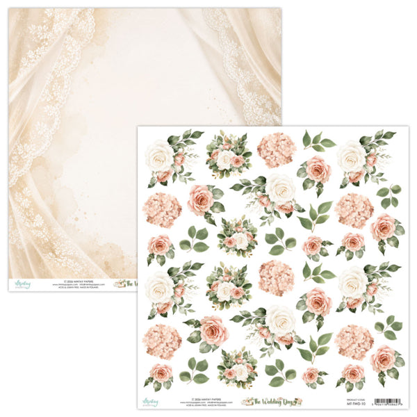THE WEDDING DAY 12 X 12 FLORA PAPER