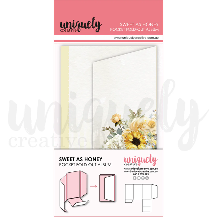 SWEET AS HONEY POCKET FOLD-OUT ALBUM