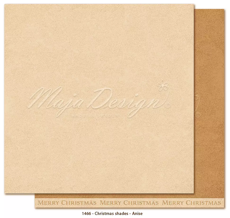 Mono Christmas Shades - Anise