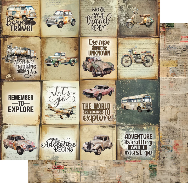 WINGS & WHEELS - TICKET TO RIDE PAPER