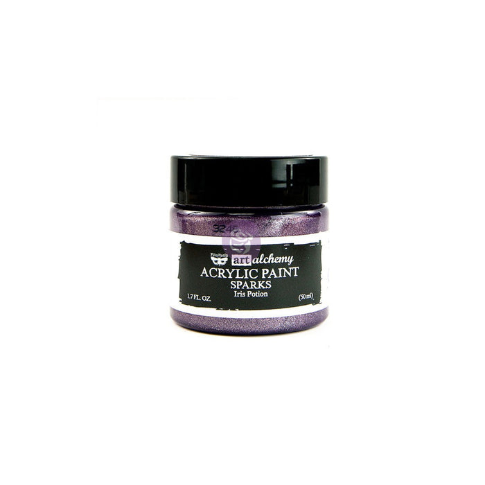 Art Alchemy Sparks Acrylic Paint - Iris Potion