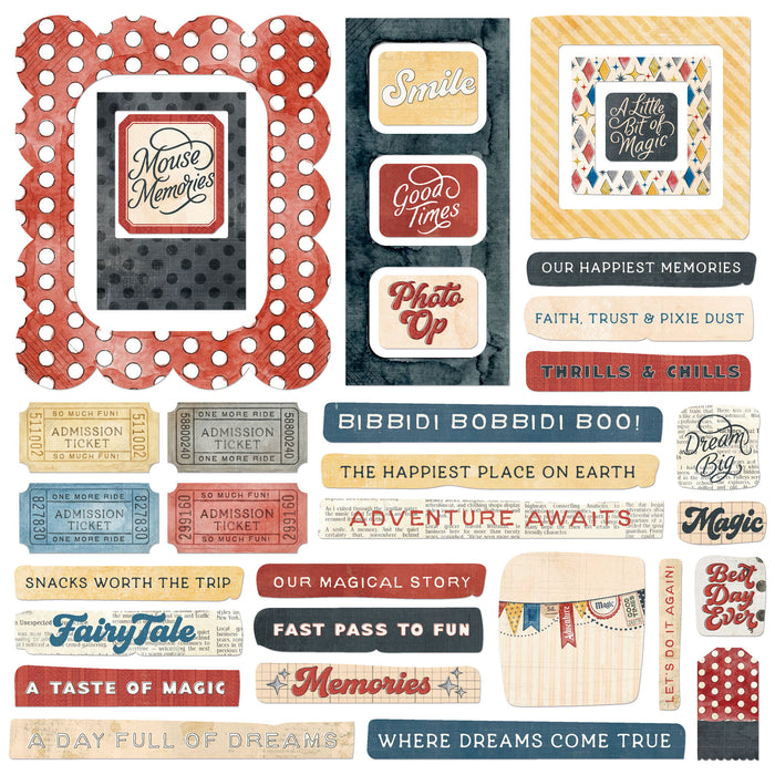 Mouse & Co. Chipboard Set