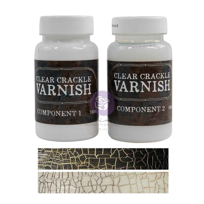ART EXTRAVAGANCE – CLEAR CRACKLE VARNISH SET