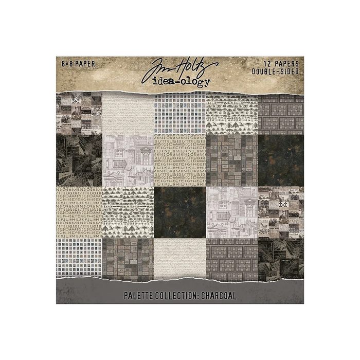 Idea-ology Palette Collection 8"X8" - Charcoal