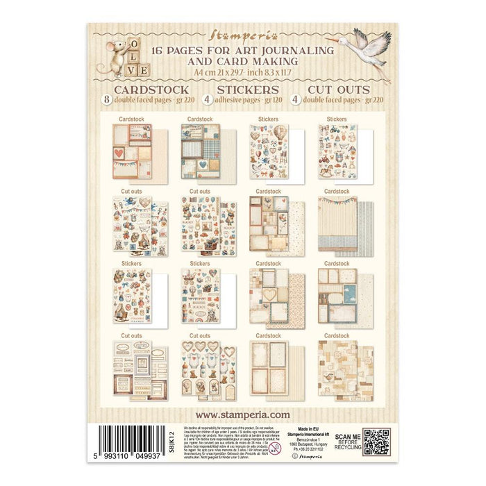 Stamperia Junk Journal - Baby