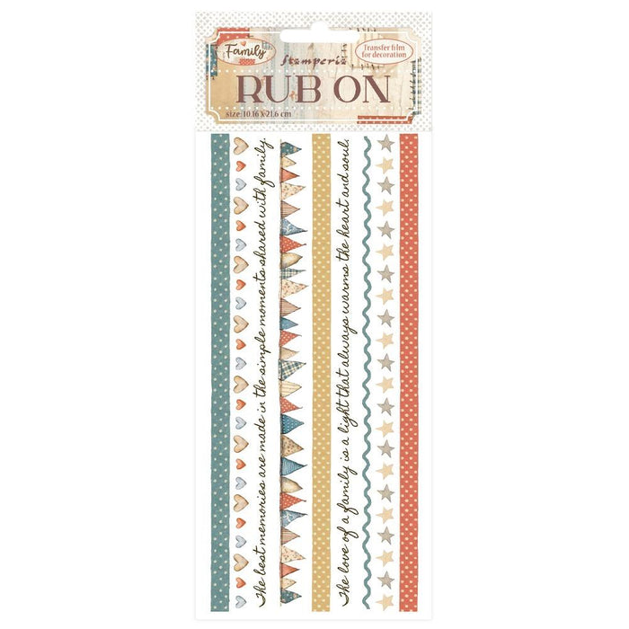Family Rub-Ons - Stripes