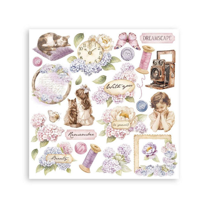 Quiet Days Rub-On Kit