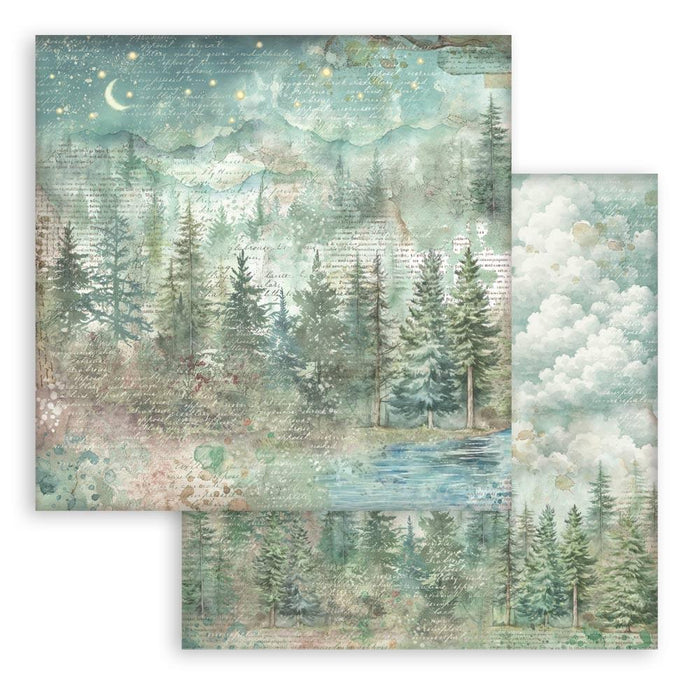 Herbarium Silvae Backgrounds Pad 12"X12"