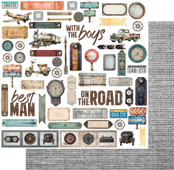 WINGS & WHEELS - SPEED LIMIT PAPER