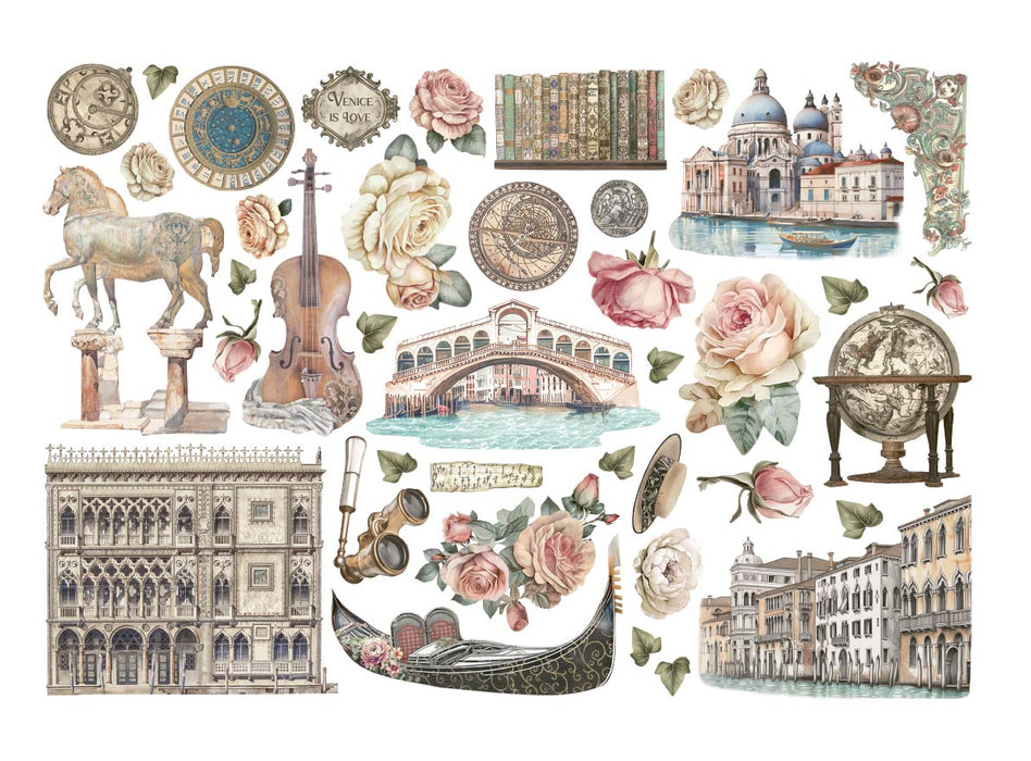 Printed Decorative Ephemera - Venice City of Art