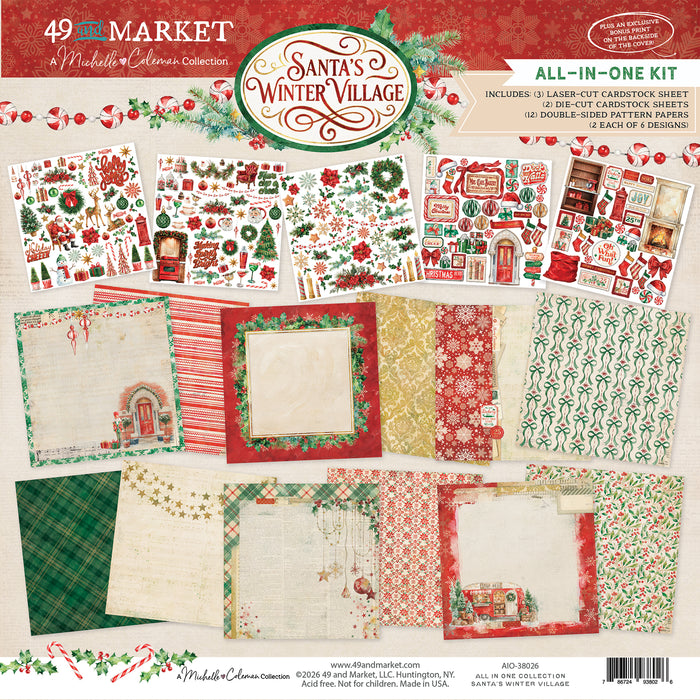 49 & MARKET SANTA´S WINTER VILLAGE ALL-IN-ONE KIT