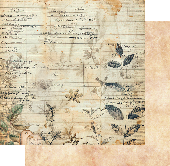 Botanical Chronicles - Botanical Ledger Paper