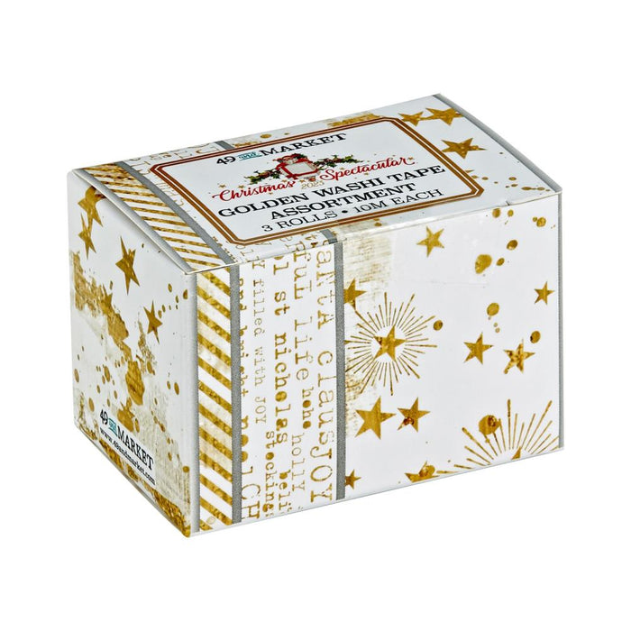 Christmas Spectacular Washi Tape Set - Golden