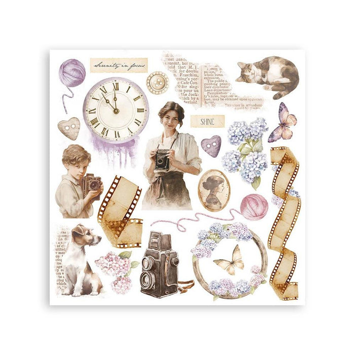 Quiet Days Rub-On Kit