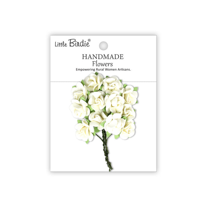 Little Birdie Flowers - Catalina Ivory Pearl