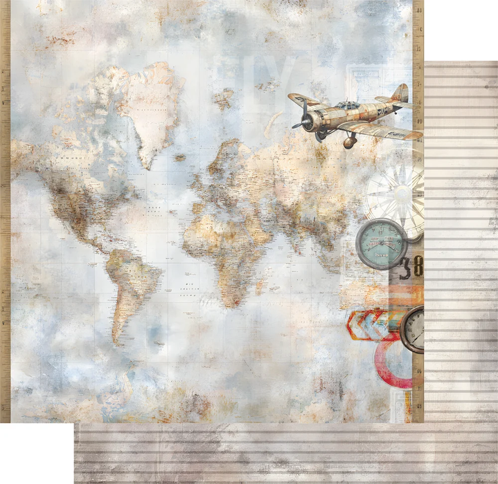 WINGS & WHEELS - ACROSS THE SEA PAPER