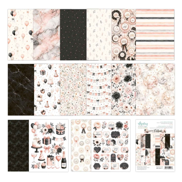 LET'S CELEBRATE 6 X 8 ADD-ON PAPER SET