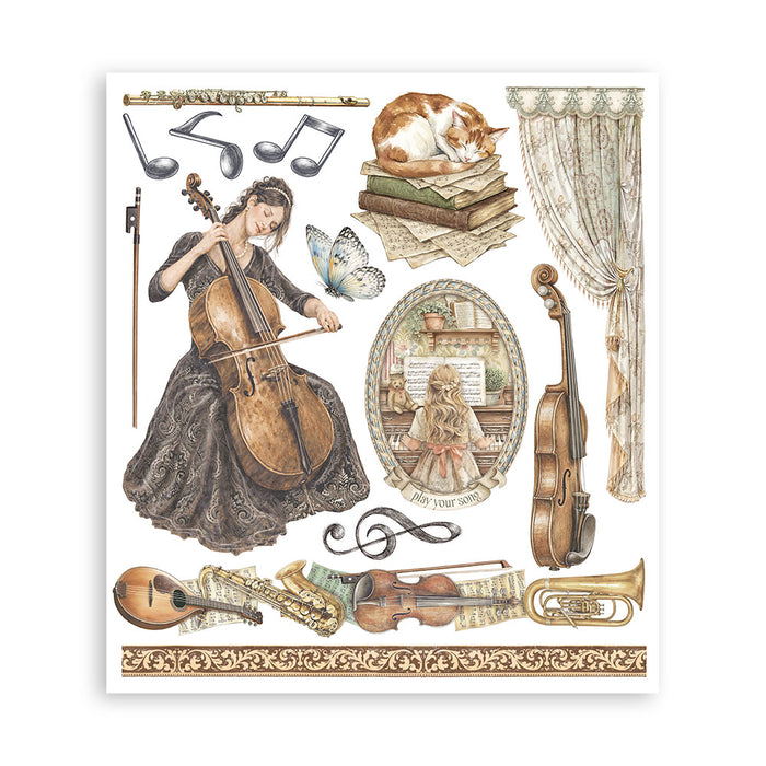 Symphony Rub-On Kit 8"x9"