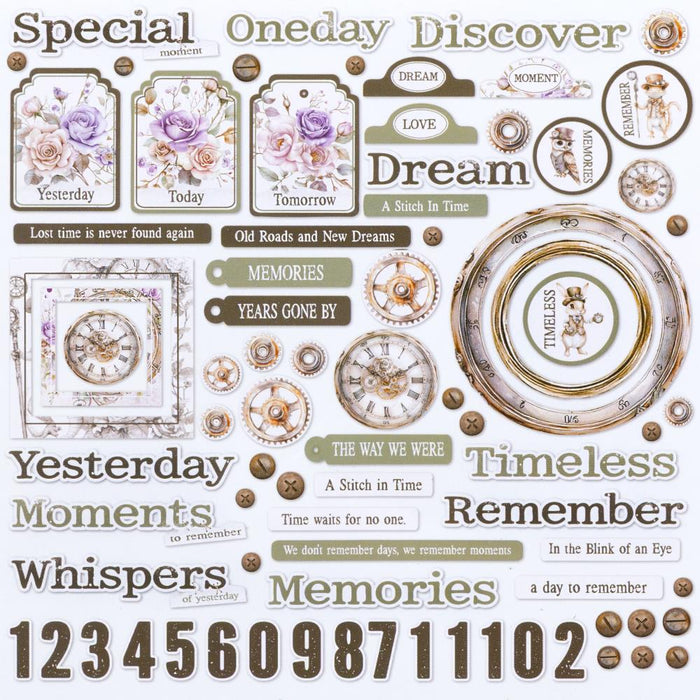 Echoes Of Time Chipboard Bits