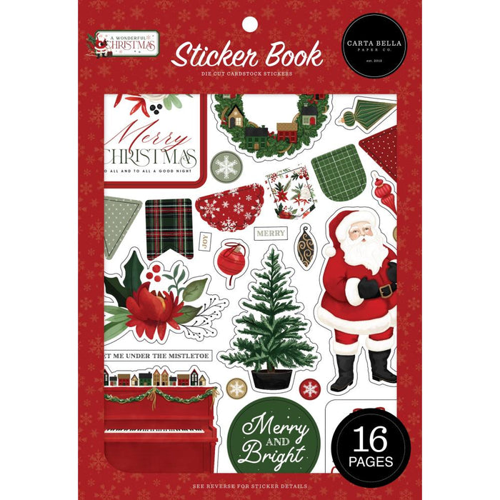A Wonderful Christmas Sticker Book