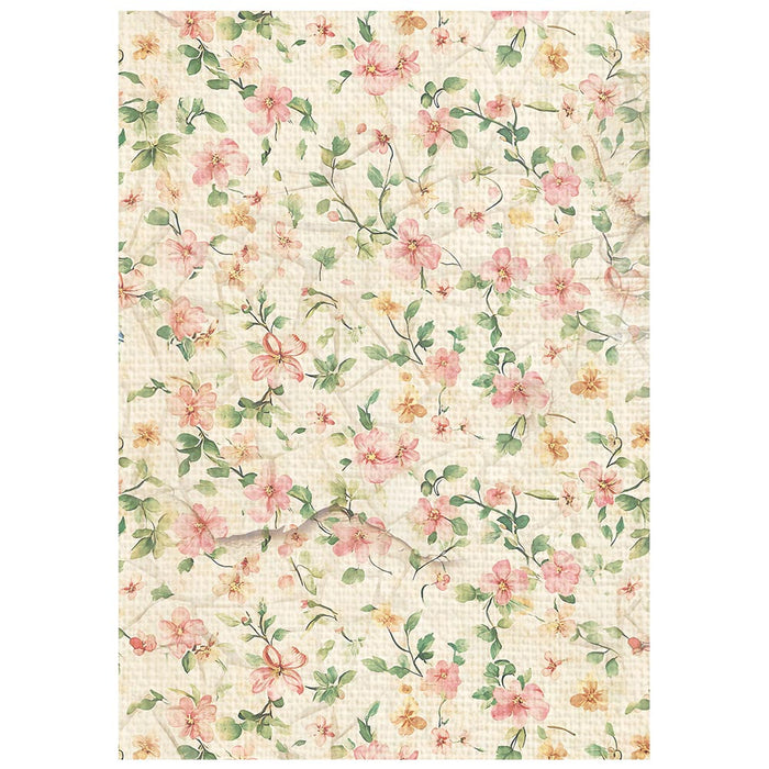 Printed Rice paper A6 Backgrounds - All Around